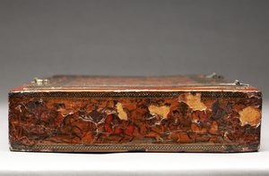 Werkzeugkasten, der die Heilige Familie darstellt, ca. 1830