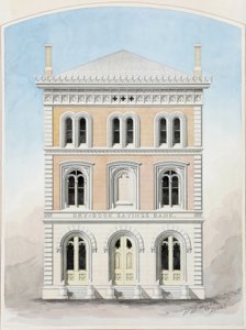 Dry Dock Savings Bank, New York City, New York, Wettbewerbsentwurf