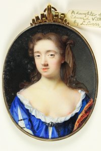 Eine Tochter von Sir Edward Villiers Knight-Marshal von Peter Cross
