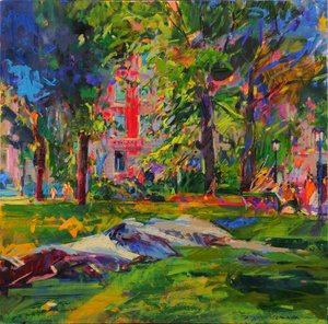 Cedar Hill, Central Park von Peter Graham (Contemporary)