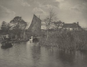 Ein Häuschen eines Breitenmanns, 1886. Schöpfer: Dr. Peter Henry Emerson, Thomas Frederick Goodall von Peter Henry Emerson, Thomas Frederick Goodall
