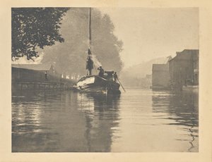 [Ein nebliger Morgen in Norwich] von Peter Henry Emerson