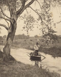 Ein Graben in Suffolk von Peter Henry Emerson