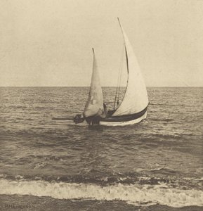 Ein Suffolk-Shrimper "Geht Los" von Peter Henry Emerson