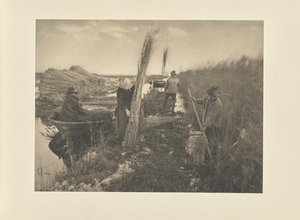 Während der Schilfernte von Peter Henry Emerson