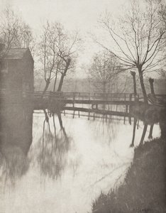 Fußgängerbrücke bei Chingford von Peter Henry Emerson