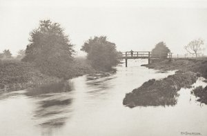 Fußgängerbrücke bei Tottenham von Peter Henry Emerson