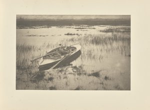 Schütze arbeitet sich zum Wild hoch von Peter Henry Emerson