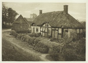 Izaak Waltons Haus in Shallowford, Staffordshire von Peter Henry Emerson