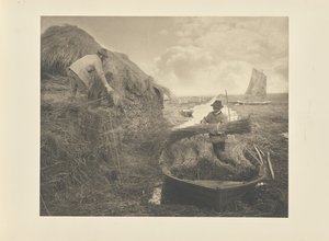 Das Aufschichten des Schilfs von Peter Henry Emerson