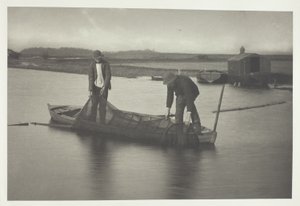 Das Aalnetz aufnehmen von Peter Henry Emerson