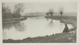 Der Schwarze Teich, in der Nähe von Hoddesdon von Peter Henry Emerson