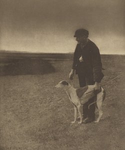 Der Wilderer - Ein Hase in Sicht. [Suffolk] von Peter Henry Emerson