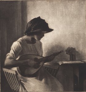 Die Mandolinspielerin