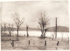 Winterlandschaft bei Tyreholm von Peter Vilhelm Ilsted