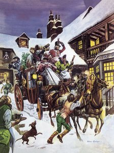 Weihnachtstag im 18. Jahrhundert