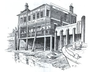 Der Engel, Bermondsey, London von Peter Jackson