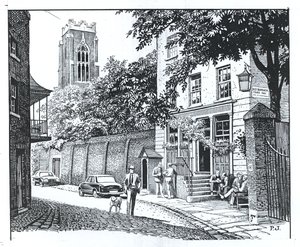 Der Grenadier, Wilton Row, Belgravia von Peter Jackson