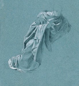 Gewandstudie zu "Arindal und Daura"