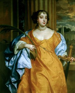 Barbara Villiers, Herzogin von Cleveland als St. Katharina von Alexandria, ca. 1665-70