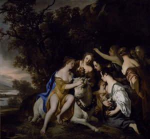 Der Raub der Europa von Peter Lely