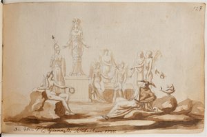 Allegorie mit Figuren