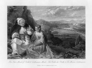 Die schöne Maid von Perth und der Kartäusermönch, 1845