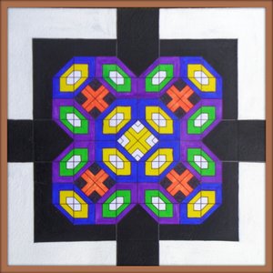 Gekreuztes Quadrat von Peter McClure
