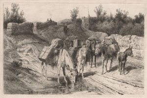 Auf dem Weg nach Santa Fe von Peter Moran