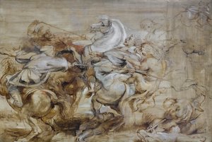 Eine Löwenjagd, ca. 1614-15