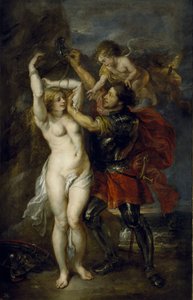 Andromeda von Perseus befreit, 1641-1642