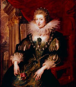Anna von Österreich, Königin von Frankreich von Peter Paul Rubens