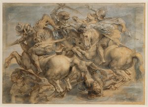 Schlacht von Anghiari von Peter Paul Rubens