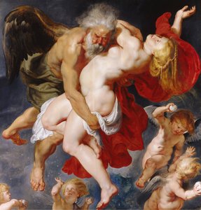 Boreas entführt Orithyia, um 1615