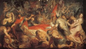 Die Totenfeier für Decius Mus