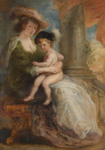Helene Fourment mit ihrem erstgeborenen Sohn Frans von Peter Paul Rubens