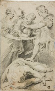 Herodias empfängt den Kopf von Johannes dem Täufer von Peter Paul Rubens