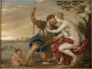 Mars, Venus und Amor von Peter Paul Rubens