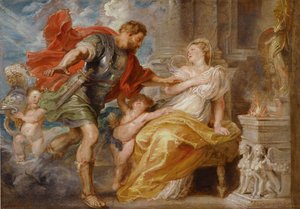 Mars und Rhea Silvia von Peter Paul Rubens