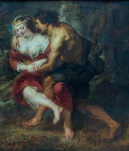 Pastorale Szene (Corydon und Silvia) von Peter Paul Rubens