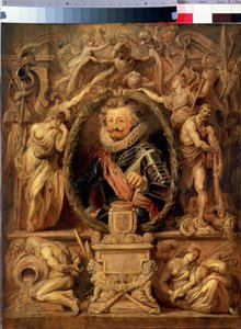 Porträt von Charles Bonaventure de Longueval, Graf von Bucquoy (1571-1621) von Peter Paul Rubens