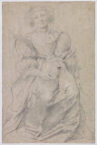 Porträt von Hélène Fourment, um 1630-1631