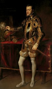 Porträt von Philipp II., König von Spanien, als Prinz von Peter Paul Rubens