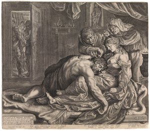 Samson und Delilah von Peter Paul Rubens