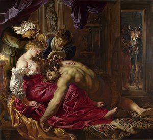 Samson und Delila. Um 1609-10