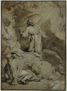 Stigmatisation des Heiligen Franz von Assisi von Peter Paul Rubens