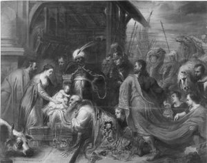 Die Anbetung der Könige von Peter Paul Rubens