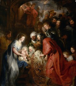 Die Anbetung der Könige, ca. 1619