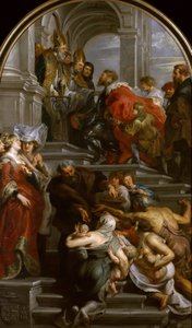 Die Bekehrung des Heiligen Bavo, 1623-1624