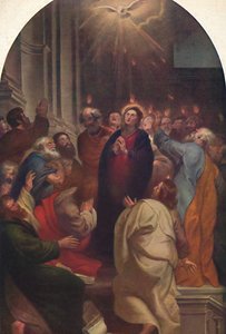 Der Abstieg des Heiligen Geistes, 1619, 1914 von Peter Paul Rubens